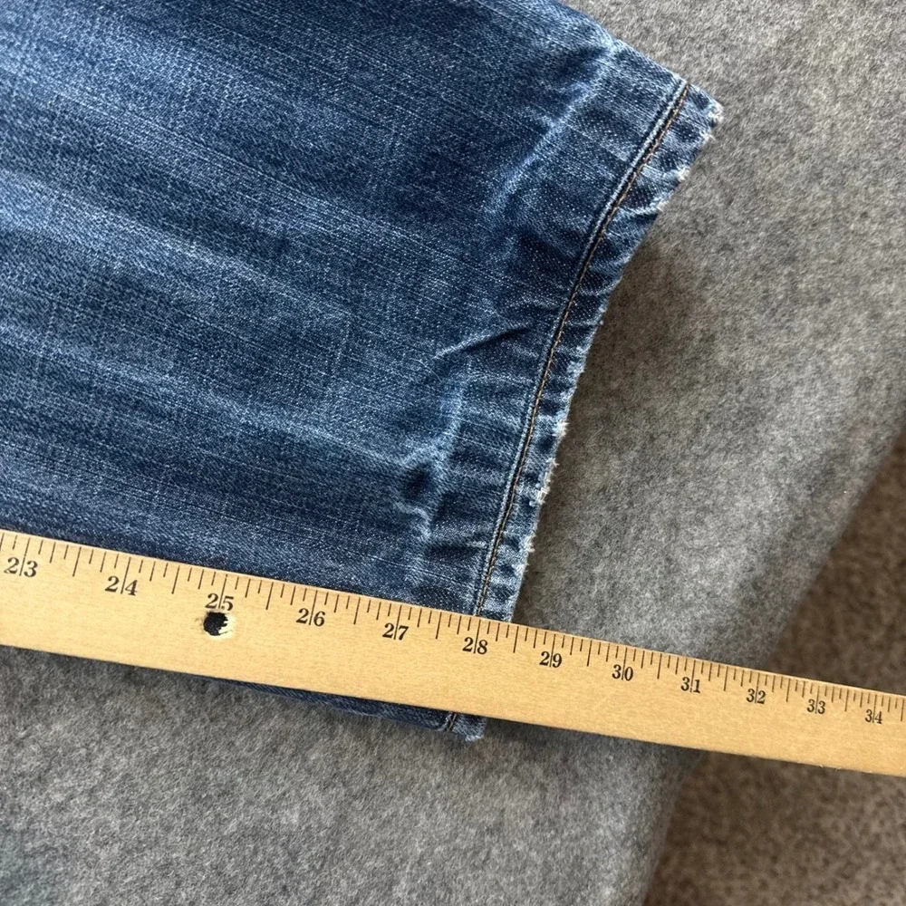 Banana Republic Jeans Mens 34x30 Straight Fit Selvedge Denim 100% Cotton Blue
